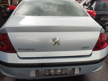 KLAPA BAGAŻNIKA TYŁ SEDAN PEUGEOT 407