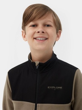 ФЛИСОВАЯ ТОЛСТОВКА НА МОЛНИИ ДЛЯ МАЛЬЧИКОВ 4F