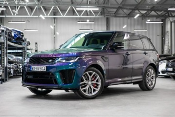 Land Rover Range Rover Sport II SUV Facelifting 5.0L V8 S/C 575KM 2019 Land Rover Range Rover Sport SVR 575KM. Lakier SVO, zdjęcie 1