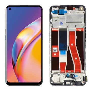WYŚWIETLACZ LCD EKRAN OPPO RENO 5 LITE RAMKA INCEL