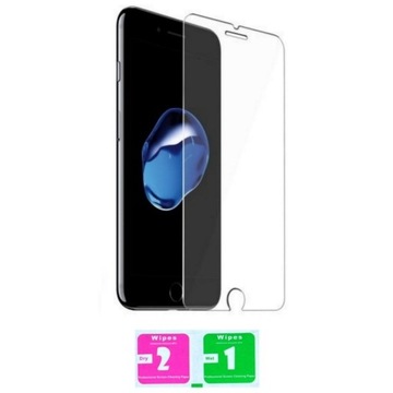 Чехол для iPhone 8 7 SE 2 ПРОЗРАЧНЫЙ + 2x СТЕКЛО