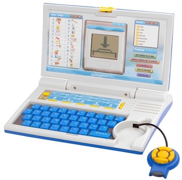 ОБРАЗОВАТЕЛЬНЫЙ НОУТБУК ДЛЯ ДЕТЕЙ С МЫШЬЮ учит ПОЛЬСКИЙ ЯЗЫК