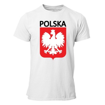 KOSZULKA PATRIOTYCZNA Z POLSKIM GODŁEM PATRIOTA