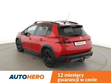 Peugeot 2008 I SUV Facelifting 1.2 PureTech 110KM 2018 Peugeot 2008 GT-Line automat panorama navi PDC, zdjęcie 3