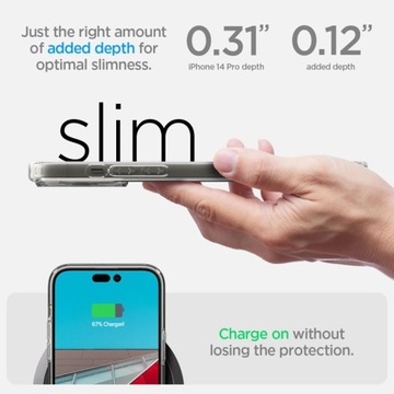 Прозрачный чехол Spigen Ultra Hybrid для iPhone 14 Pro