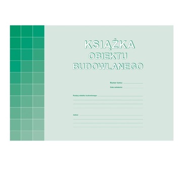 Książka obiektu budowlanego Michalczyk 604-1N A4