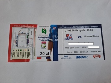 PODBESKIDZIE BIELSKO B. - KORONA KIELCE 27-08-2011