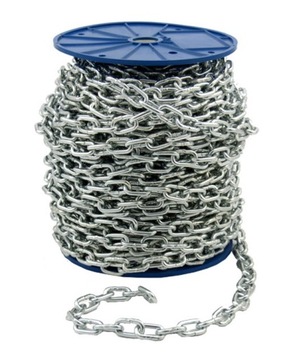 ЦЕПЬ ЭКОНОМИЧЕСКАЯ ТЕХНИЧЕСКАЯ ОЦИНКОВАННАЯ ОЦИНКОВАННАЯ фи 5ММ Д1 РУЛОН 50мб