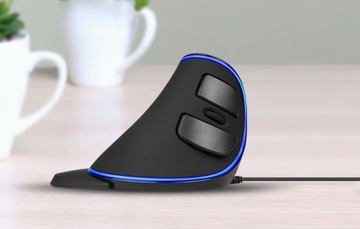 Mysz pionowa Delux M618PU A825 7200DPI