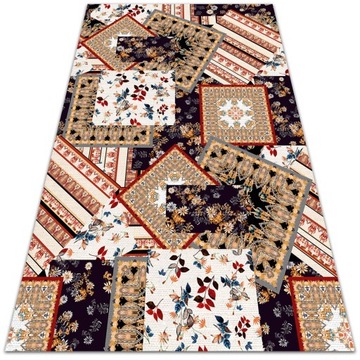 Dywan tarasowy patio Chaotyczny patchwork 120x180