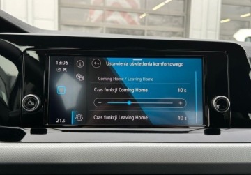 Volkswagen Golf VIII Hatchback 1.0 TSI 110KM 2021 Volkswagen Golf Basic Pakiet Comfort, FV 23, ACC, Czujniki parkowania, Di, zdjęcie 29