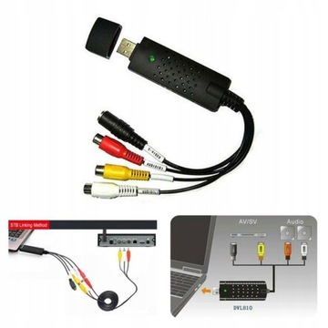 USB-видеограббер Видеоадаптер Видеорегистратор
