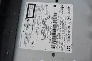 РАДИО CD НАВИГАЦИЯ MERCEDES W204 ЛИФТ C-КЛАСС