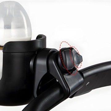 ДЕРЖАТЕЛЬ НА ТЕЛЕЖКЕ 2В1 ДЛЯ БУТЫЛКИ, КРУЖКИ, ТЕЛЕФОНА, БУТЫЛКИ ДЛЯ НАПИТКОВ, УНИВЕРСАЛЬНЫЙ