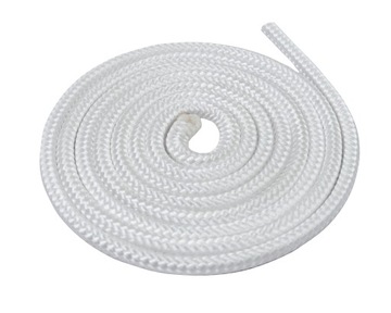 ВЕРЕВКА ИЗ ПОЛИПРОПИЛЕНА БЕЛАЯ Прочная плетеная веревка 6мм 10М