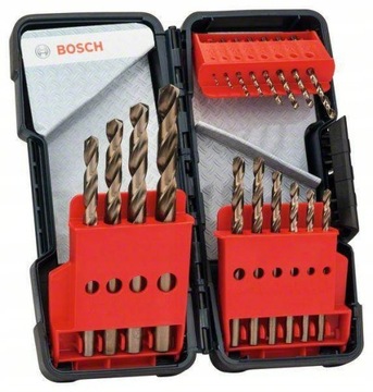 BOSCH ZESTAW WIERTEŁ DO METALU HSS-CO 18szt. TOUG