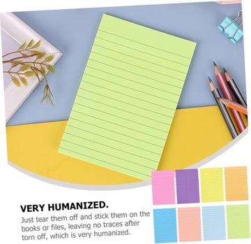 8 Taśma z Notatkami Naklejki z Notatkami Notatki Notesy z Listą Rzeczy Do Z