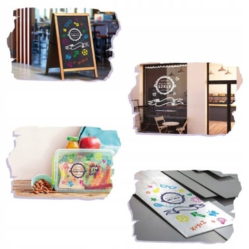 Маркер CHALK для досок/очков, маркеры для досок RAWMARK, 8 цветов