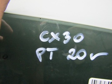 CX-30 20R SKLO (OKNO) DVEŘE PRAVÁ ZADNÍ PRAVÝ