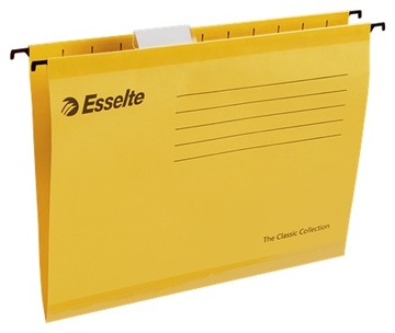 Teczka zawieszkowa A4 Classic Esselte żółta