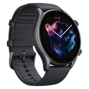 Черные умные часы AMAZFIT GTR 3