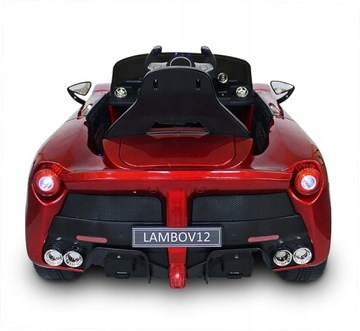 Д/аккумуляторный электромобиль. ЛАМБО КРАСНАЯ КРАСКА