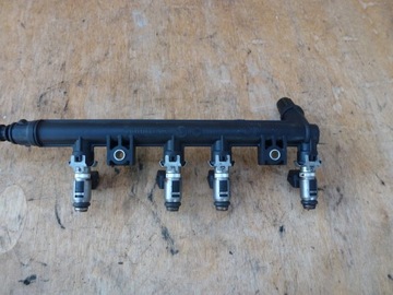 WTRYSKI KOMPLET FIAT PANDA 1.2 ORYGINAŁ