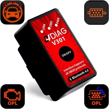Интерфейс DIAG OBD2 DPF OPEL INSIGNIA ASTRA Diesel