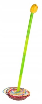 GRA ZRĘCZNOŚCIOWA BUJANY TAŃCZĄCY PTASZEK + OBRĘCZE RINGO