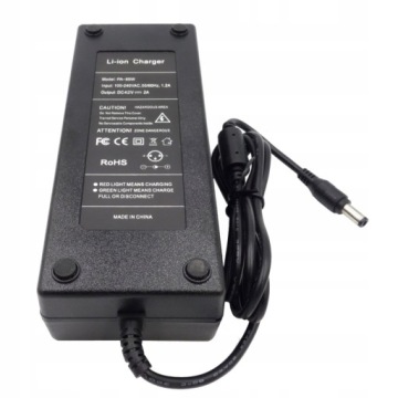 ЗАРЯДНОЕ УСТРОЙСТВО ДЛЯ ЭЛЕКТРОВЕЛОСИПЕДА 42В (36В) ВИЛКА 2,5/5,5