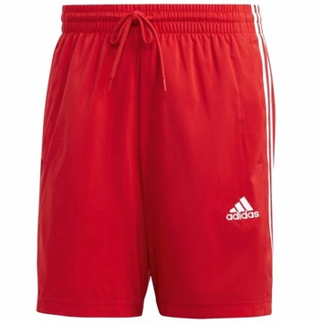 ADIDAS M 3S CHELSEA IC1486 MĘSKIE SPORTOWE SPODENKI KRÓTKIE CZERWONE