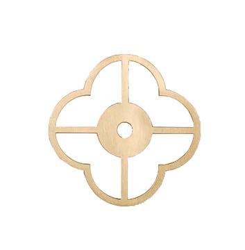 Мебельная ручка FOUR LEAF DECOR BRASS GAIA DECORS