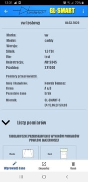 ИЗМЕРИТЕЛЬ ТОЛЩИНЫ КРАСКИ ANDROID ТЕСТЕР GL-SMART-2