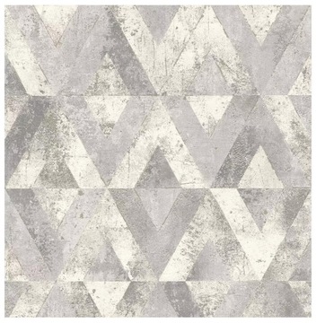 Tapeta winylowa na ścianę geometryczna trójkąty