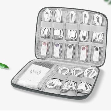 СУМКА-ОРГАНИЗАТОР ДЛЯ ПУТЕШЕСТВИЯ ДЛЯ ЗАРЯДНЫХ КАБЕЛЕЙ