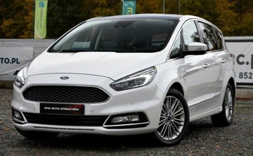 Ford S-Max II Van 2.0 EcoBlue 150KM 2019 Ford S-Max Vignale FUL LED skora grzane fotele el.klapa navi. Idealny 2.0, zdjęcie 16