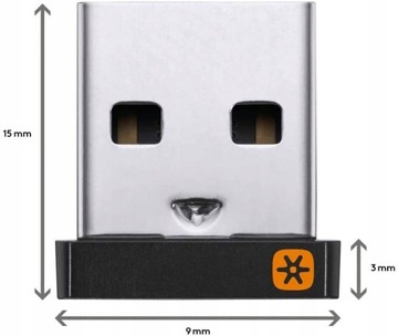 ПРИЕМНИК LOGITECH USB UNIFYING SLIM — 2-го поколения