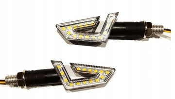 KIERUNKOWSKAZY LED DYNAMICZNE PŁYWAJĄCE 15LED