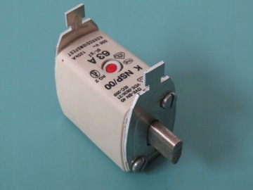 ВСТАВКА ЛЕЗВИЧНОГО ПРЕДОХРАНИТЕЛЯ 63A K NSP/00 gL/gl