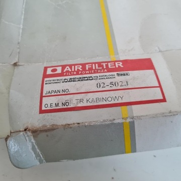 DAEWOO LEGANZA FILTR KABINA 02-502J