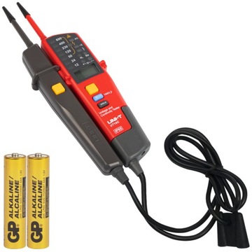 MULTIMETR MIERNIK PRÓBNIK CYFROWY TESTER NAPIĘCIA FAZ RCD IP65 ZESTAW UT18C