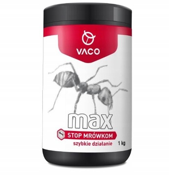 VACO Skuteczny Proszek MRÓWKI MAX 1kg STOP MRÓWKOM