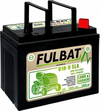 Аккумулятор для газонокосилки-трактора FULBAT U1R-9 12 В, 28 А·ч, 300 А, P+ SLA/AG
