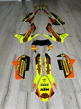 KTM EXC EXC-F 14-16 шпон FLUO CORE,CUBAMOTO