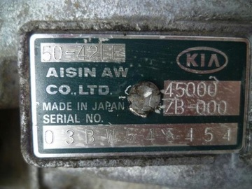KIA CARNIVAL 2.9 CRDI SKŘÍŇ ŘAZENÍ 50-42LE 45000 ZB000
