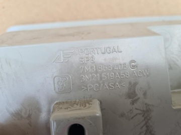 LAMPA KABINY OSVĚTLENÍ INTERIÉR SKŘÍŇKA NA BRÝLE SEAT ALHAMBRA