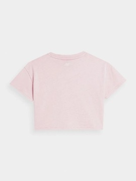 ФУТБОЛКА ДЛЯ ДЕВОЧЕК 4F ХЛОПКОВАЯ ФУТБОЛКА SS23F393