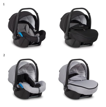 Детская коляска Easy-Go Optimo Air 4в1, база isofix