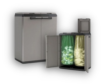 SZAFKA DO SEGREGACJI ODPADÓW SPLIT BASIC 110L 241065 KETER