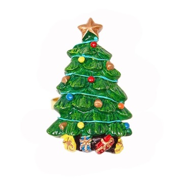 4 шт., кольцо для салфеток из смолы, рождественский камин, снежинка, рождественская елка в форме сердца